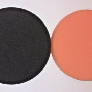 2-X-COMPOUND-POLISHING-BUFFING-HEADS-1X-BLACK-1X-ORANGE-VELGRO-150MM-X-30MM-293562091754